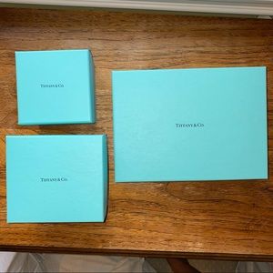 Set of Tiffany & Co. boxes